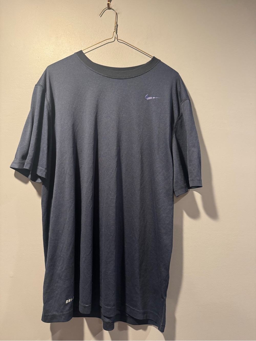 *Nike Navy Short Sleeve Dri-FIT Athletic Tee